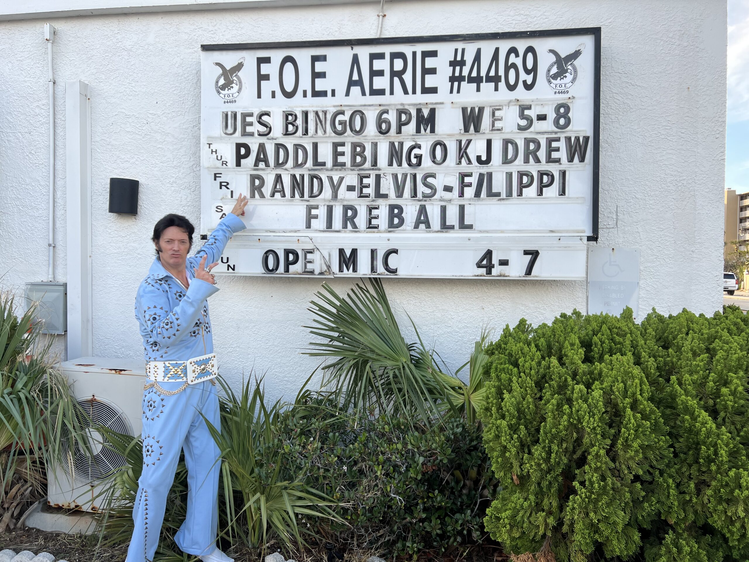 Randy at Daytona Beach Eagles on 4/14/2023